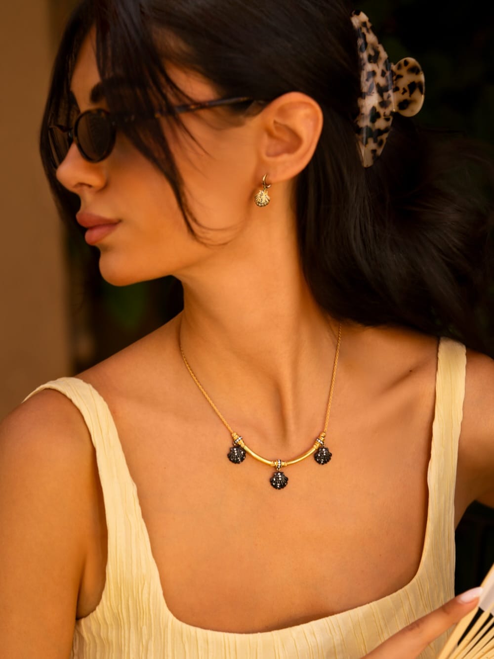 She sells seashells… 🐚 #AUBADEJEWELRY