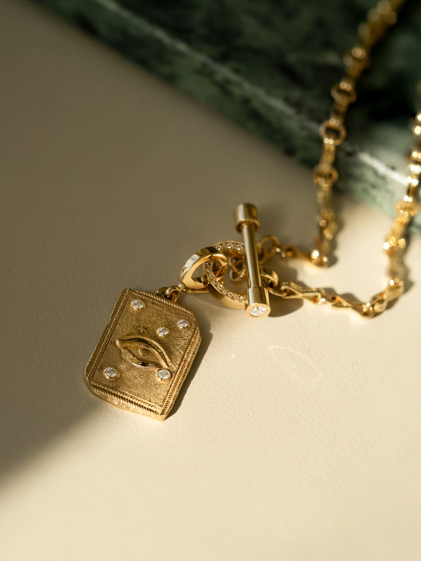 The Guardian Coin, a talisman of protection and purpose. From our Fall Edit. ✨ #AUBADEJEWELRY