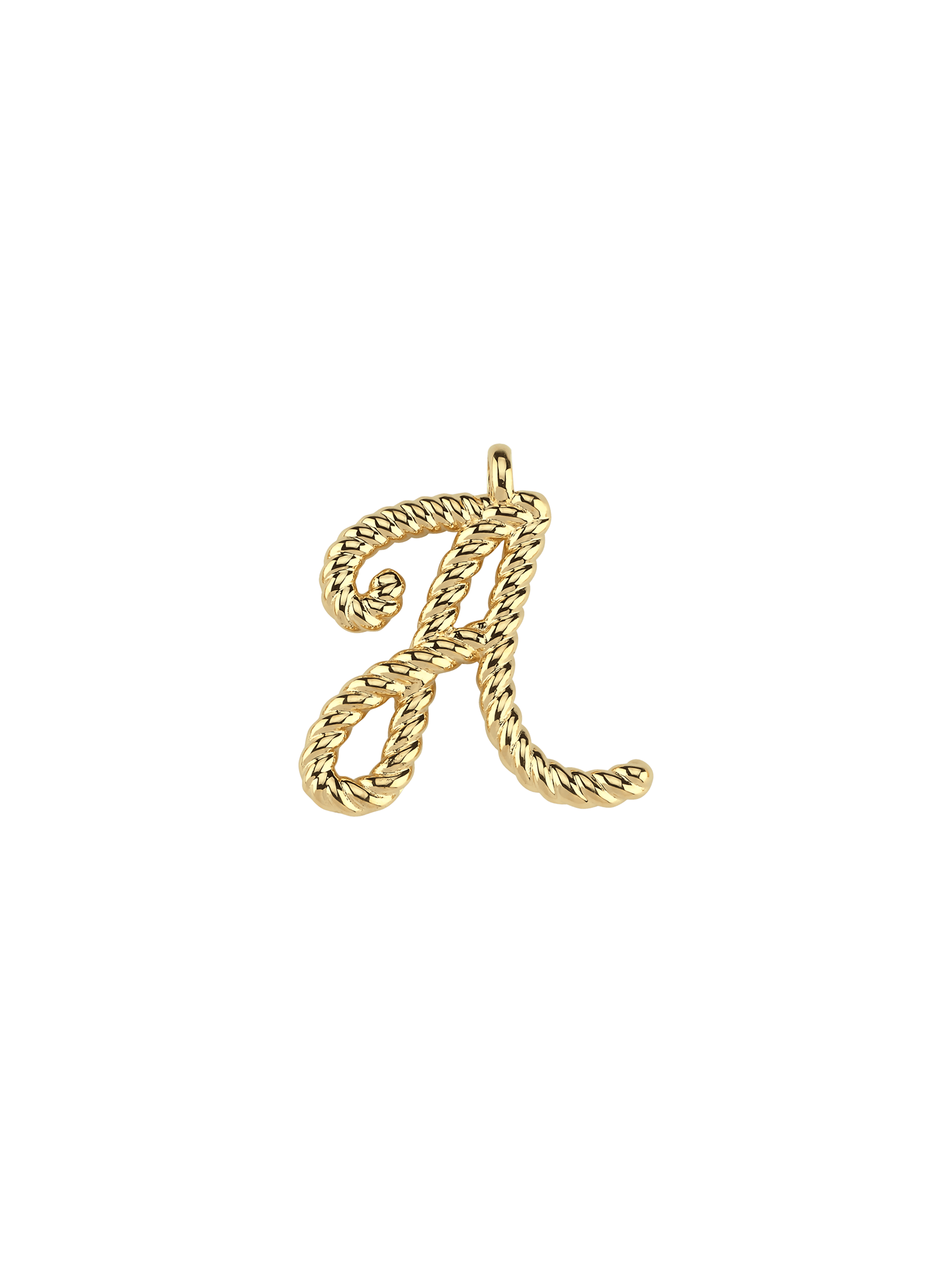Letter Pendant Necklace