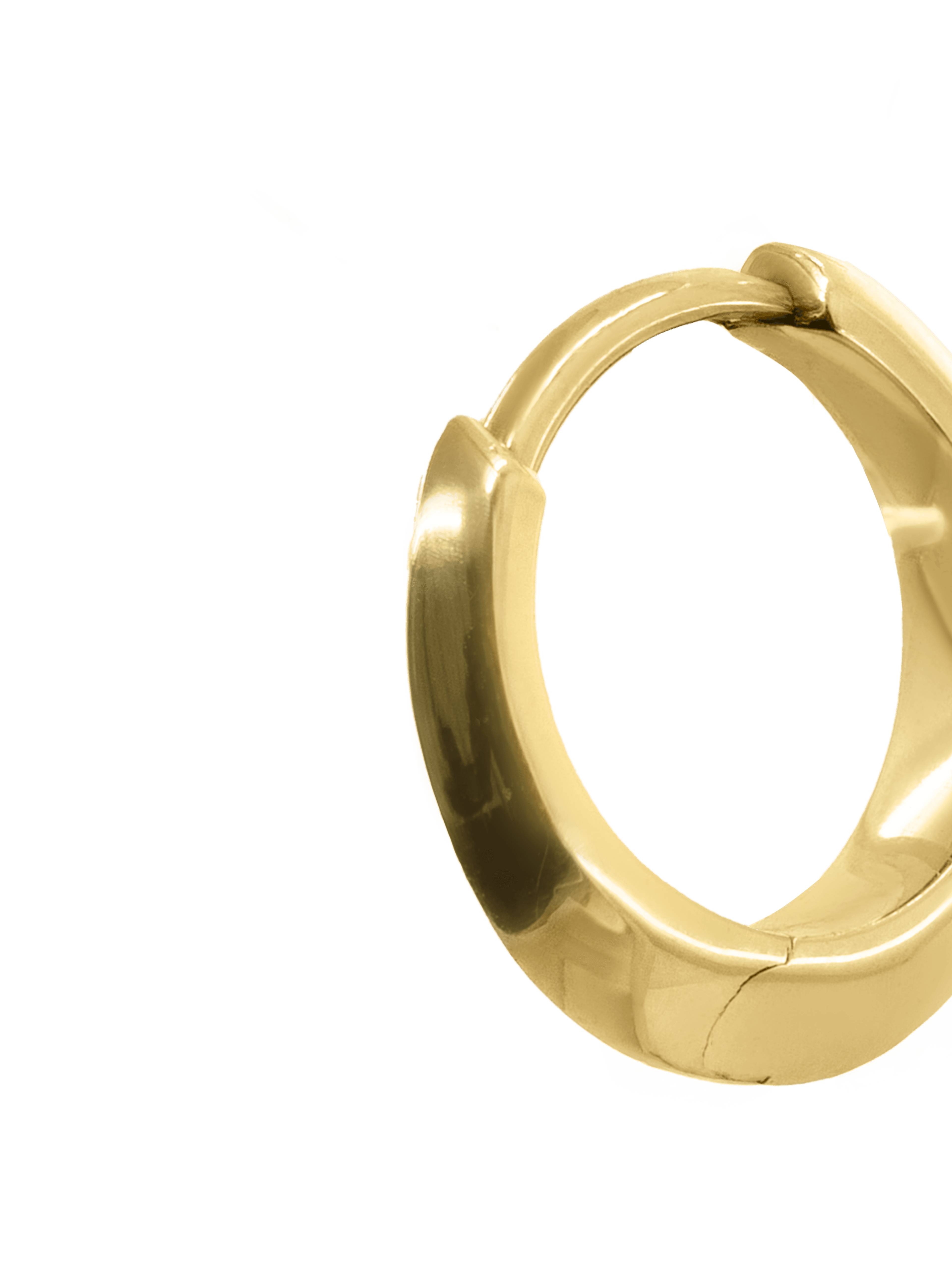 18k Gold Hoop Earrings