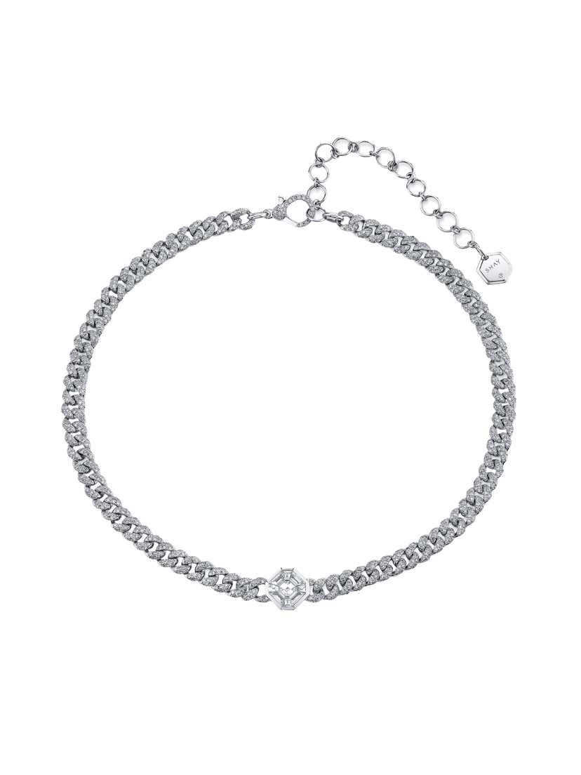 Herringbone Chain Necklace Aubade Jewelry