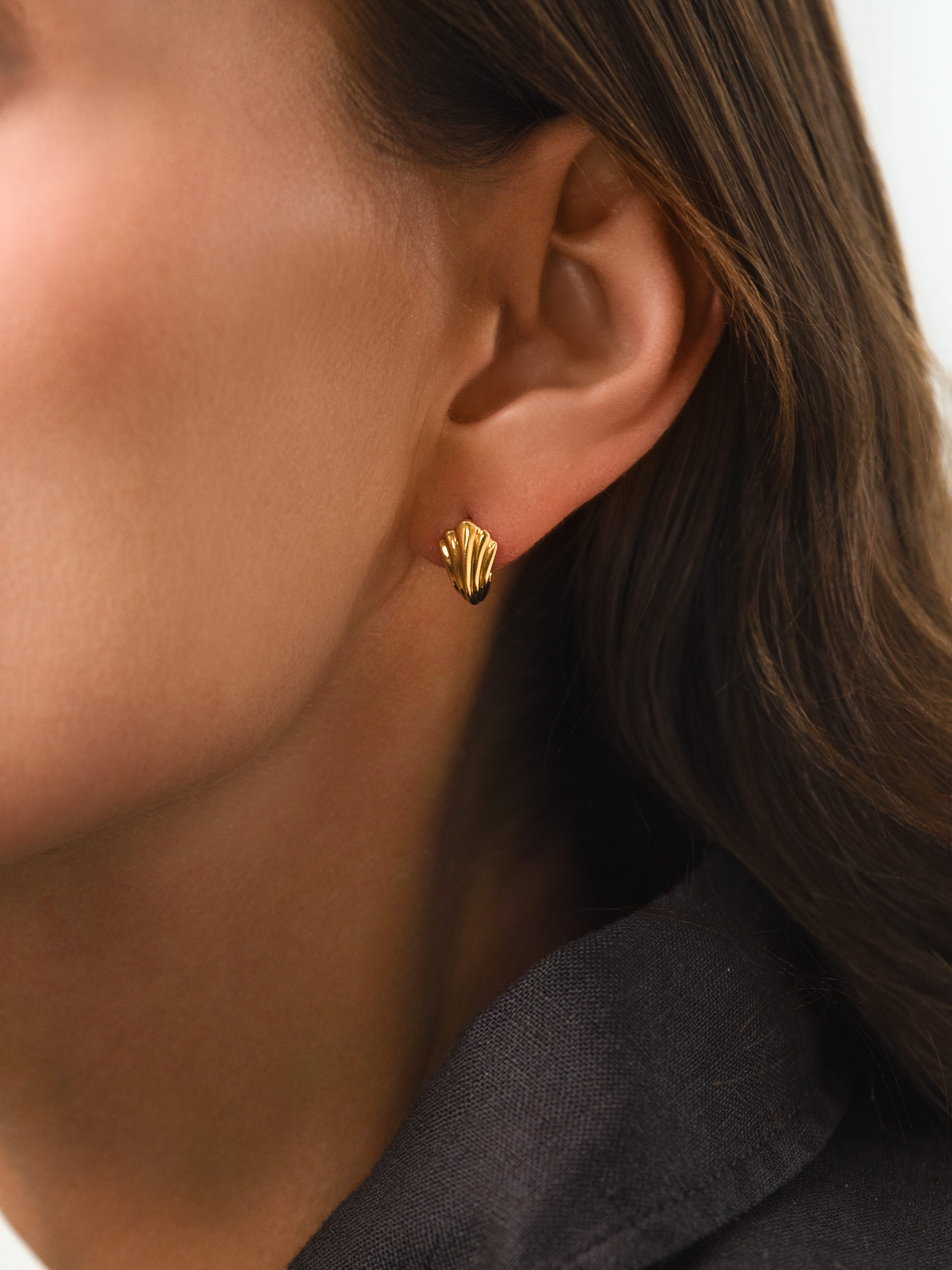 18k Gold Earrings